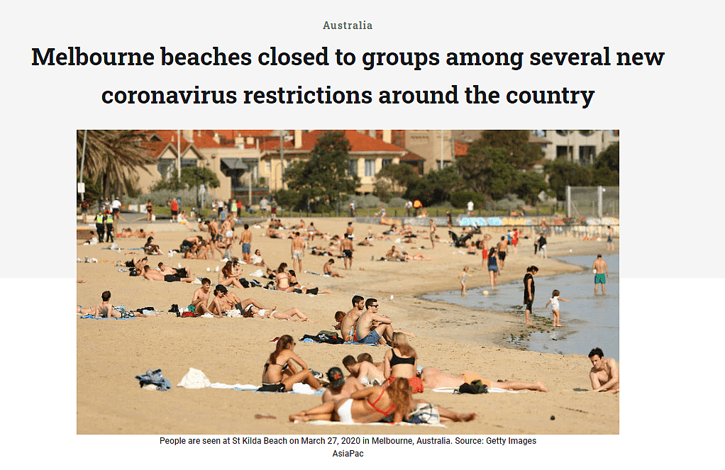 海滩挤爆，隔离人员不在家！澳洲抗疫措施大打折扣... 这些人，让你看清了啥?（组图） - 4