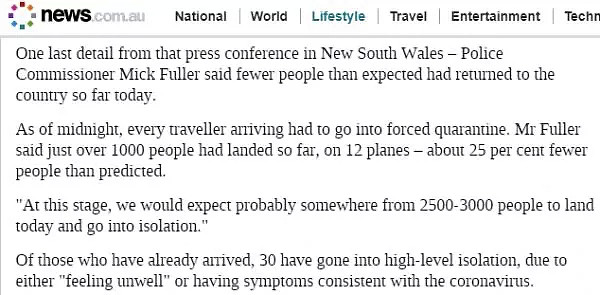 澳洲惊现恐怖航班，全员都危险，强制隔离机场一片混乱，30人疑似感染，确诊数直逼4000例，政府拨款$11亿援助 - 27