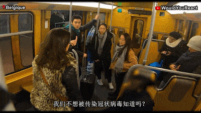 “中国佬，滚下车”！3个戴口罩的中国人被轰出外国地铁后，意外的事情发生了…（组图） - 2