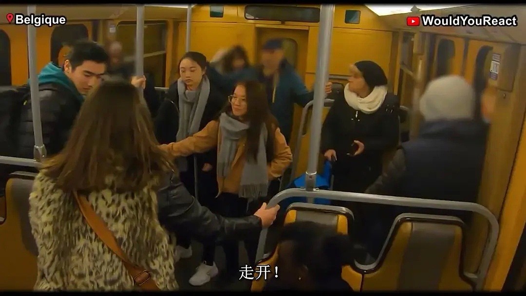 “中国佬，滚下车”！3个戴口罩的中国人被轰出外国地铁后，意外的事情发生了…（组图） - 6