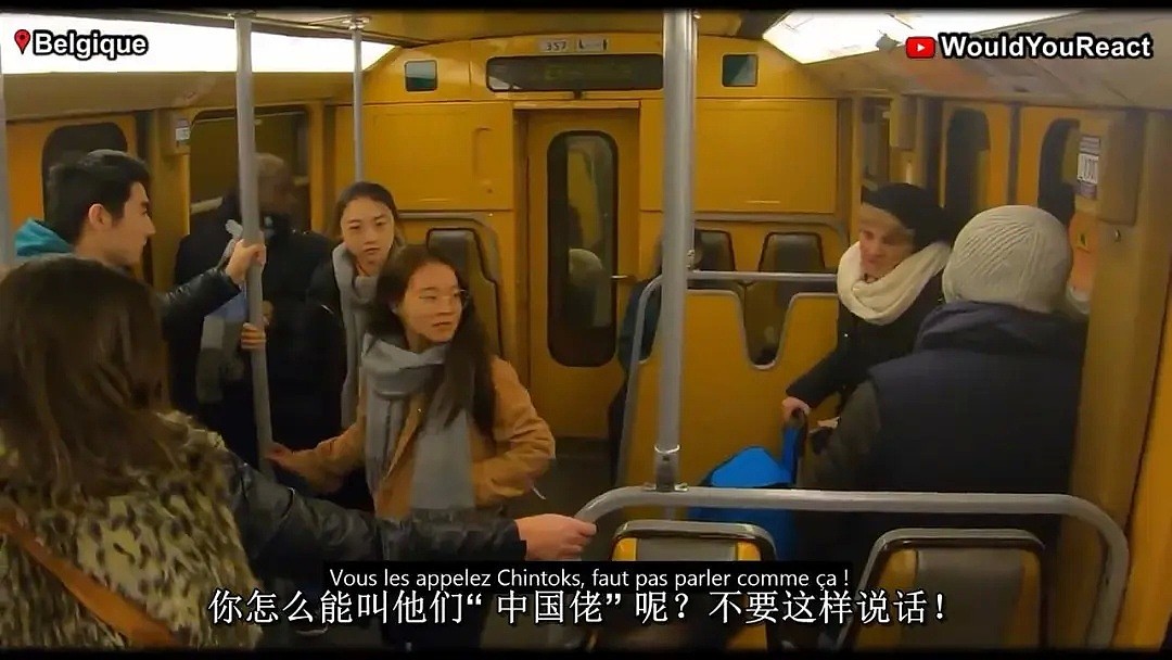 “中国佬，滚下车”！3个戴口罩的中国人被轰出外国地铁后，意外的事情发生了…（组图） - 13