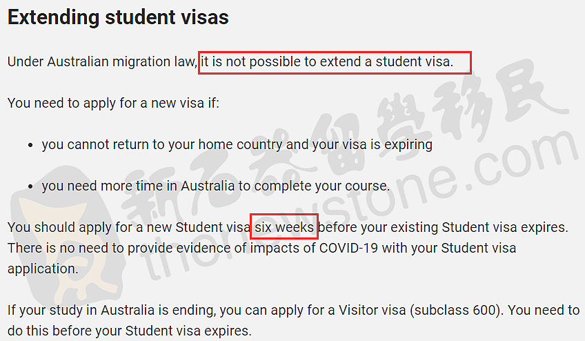 注意：移民局公布延签, 485, 入境等最新安排！网课不影响学历认证 南澳大幅收紧州担（组图） - 18