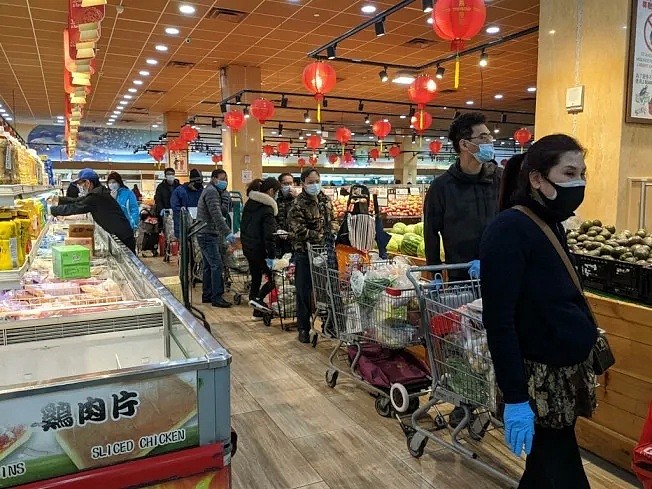 华人超市纷纷关门民众恐慌冒雨忙抢购！各大华人超市关门情况汇总（组图） - 5