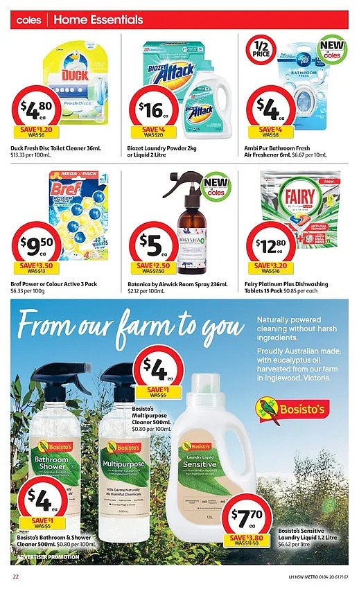 收藏！Coles 和 Woolworths 4月1日-4月7日折扣目录，赶紧看过来 - 22