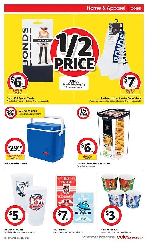 收藏！Coles 和 Woolworths 4月1日-4月7日折扣目录，赶紧看过来 - 27