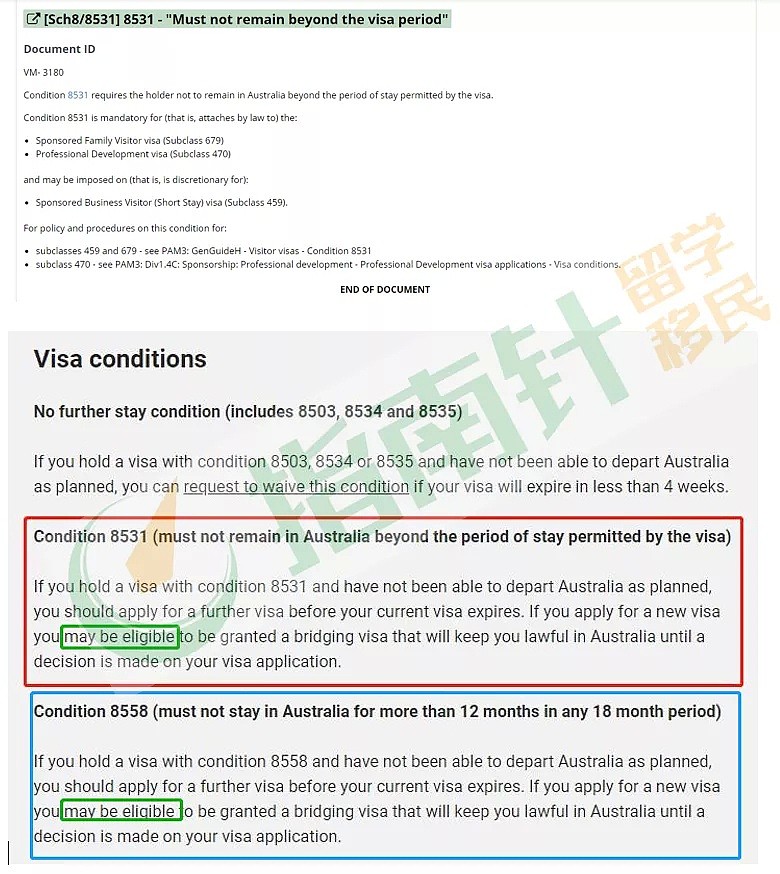 注意！最新签证条款规定，所有澳洲境内临时签证持有人看过来（组图） - 2