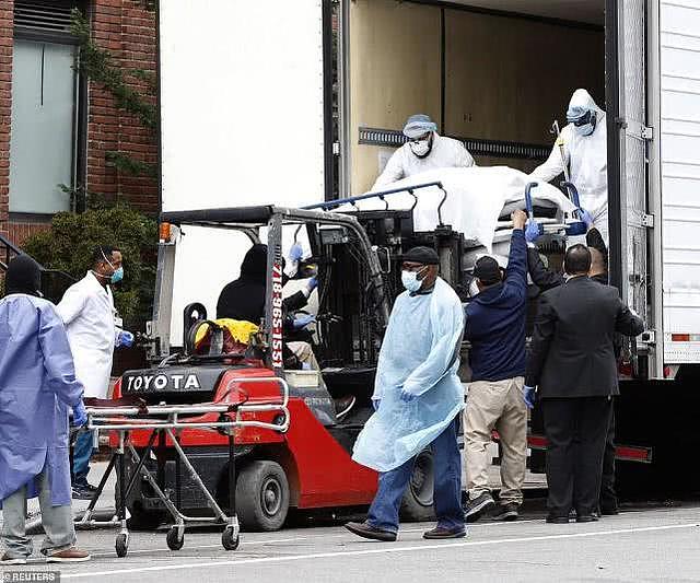 美国五角大楼加购10万装尸袋，用于应对福西博士的20万死亡预测