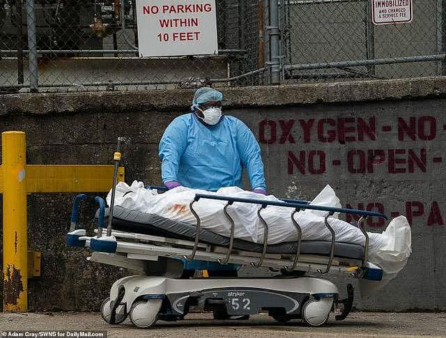 美国五角大楼加购10万装尸袋，用于应对福西博士的20万死亡预测