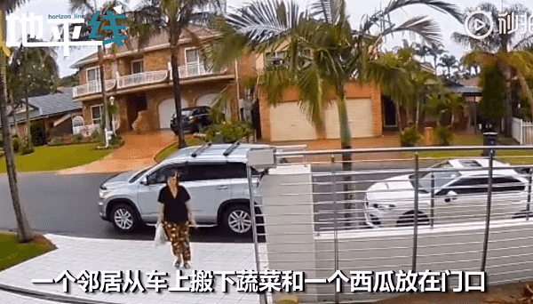 澳洲华裔夫妇给邻居送口罩，监控拍下超暖的一幕（视频/组图） - 7