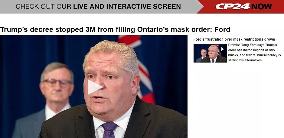 加拿大500万口罩订单被美国狠心取消！杜鲁多：从中国订，全网吐槽：特朗普是疯子（组图） - 5
