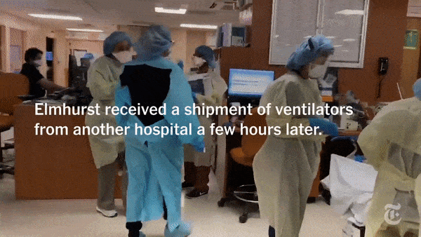 上1秒还在说笑，下1秒已经插管！震撼，实拍疫情中濒临崩溃的纽约医院（视频/组图） - 9