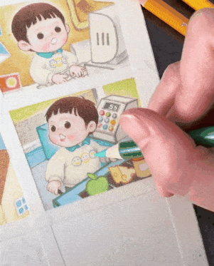 【母婴】中国妈妈手绘漫画记录儿子的可爱日常，比宫崎骏童话还治愈（组图） - 8