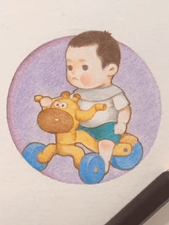 【母婴】中国妈妈手绘漫画记录儿子的可爱日常，比宫崎骏童话还治愈（组图） - 37