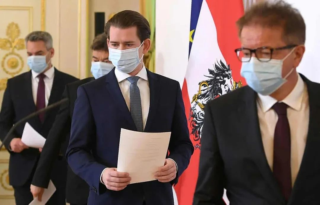 欧洲首现曙光，奥地利宣布将结束封锁，多国跟进，但要求戴口罩！（组图） - 1