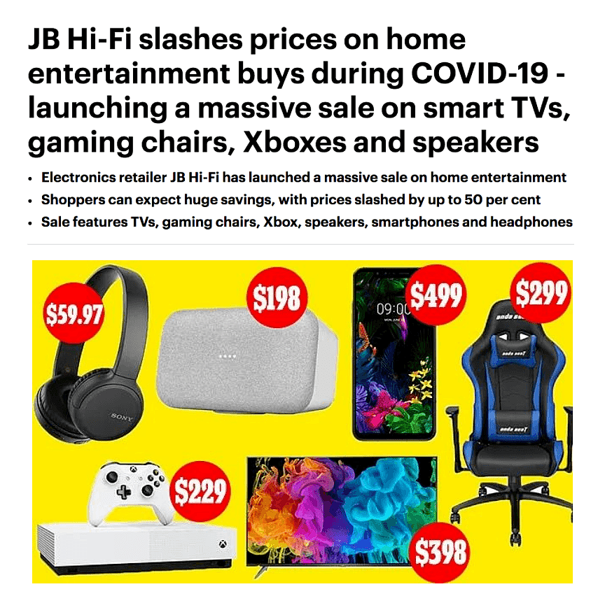 JB-HIFI复活节“大放血”！XBOX仅$229，智能手机半价，买不到Switch没关系，还有近百件宅家娱乐产品5折起 - 4