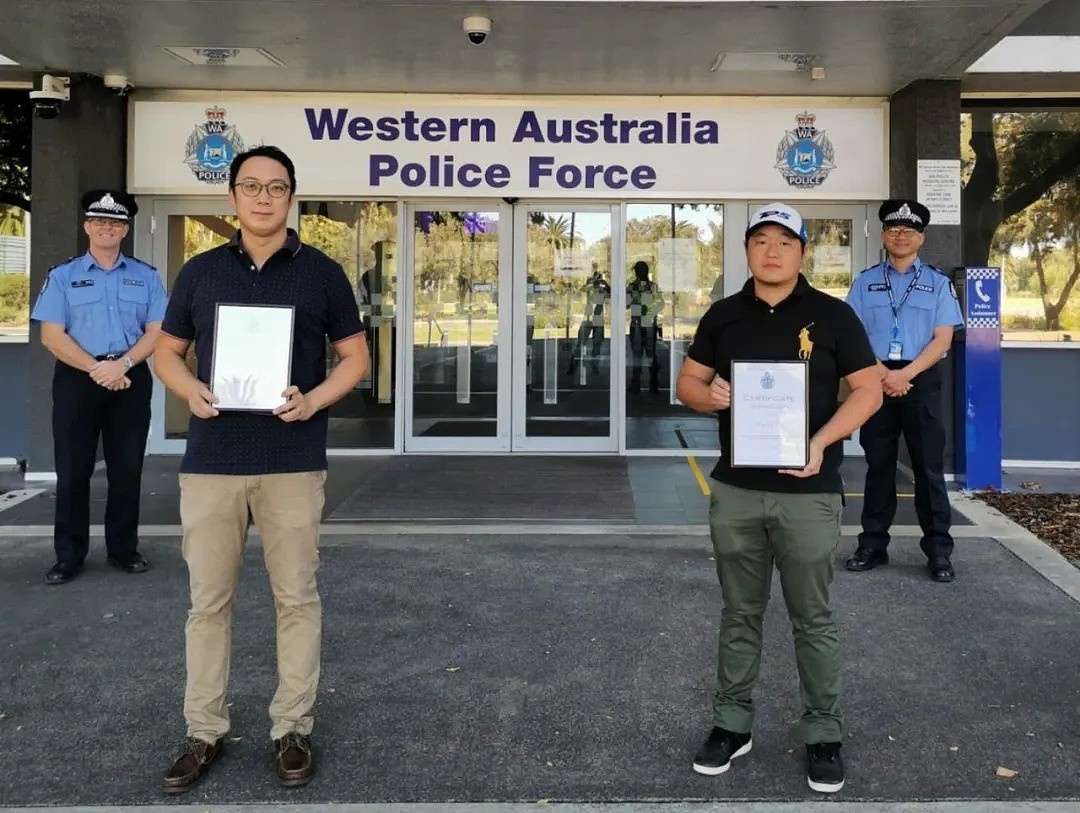 澳洲华人热血擦拭仇华涂鸦，获警方颁发感谢状（组图） - 30