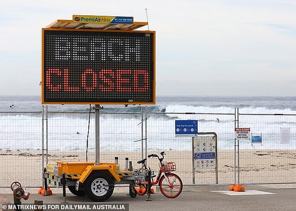 1000刀罚款也挡不住冲浪热情！悉尼人无视警告，“花样翻墙”进海滩，关闭标志成摆设（组图） - 7