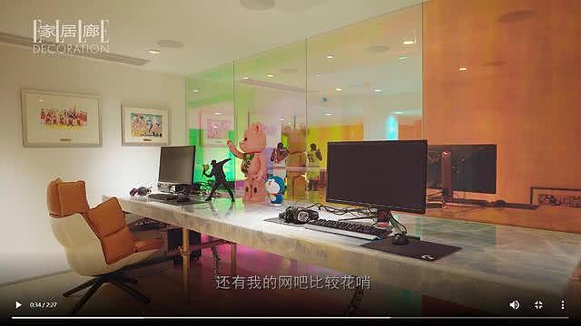 陈赫炫富豪宅内景，一面墙可买上海一套房，手办潮玩多到像展览馆（组图） - 5