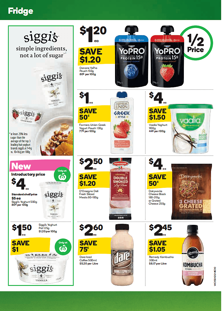 Woolworths 4月15日-4月21日折扣，面包半价 - 14