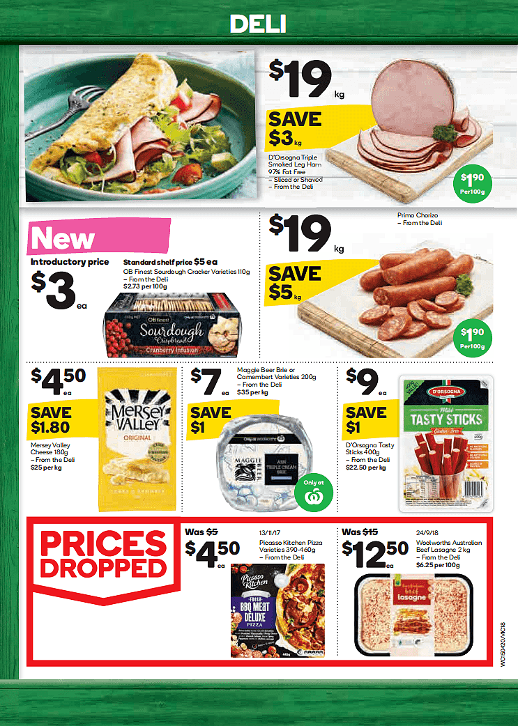 Woolworths 4月15日-4月21日折扣，面包半价 - 20