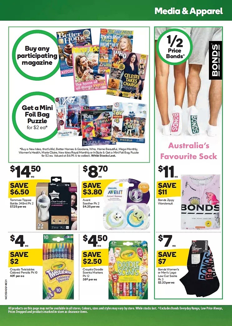 Woolworths 4月15日-4月21日折扣，面包半价 - 33