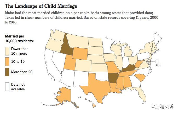 在美国，十几万女童沦为丈夫“奴隶”，BBC揭美国童婚泛滥，真相触目惊心（组图） - 16