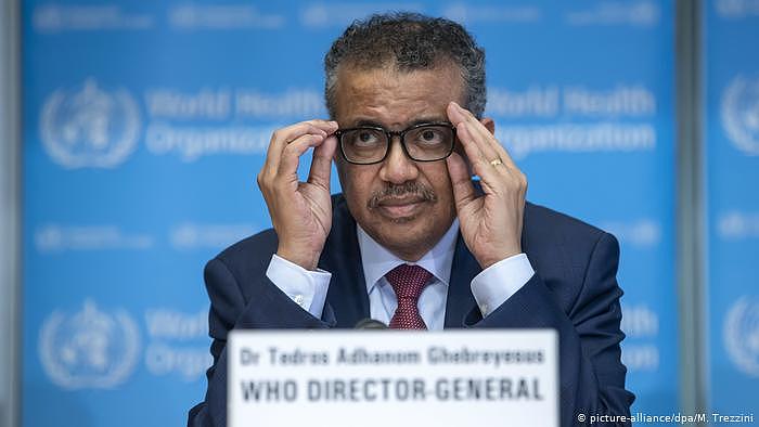 Schweiz Genf | WHO: Adhanom Ghebreyesus, Generaldirektor der Weltgesundheitsorganisation (picture-alliance/dpa/M. Trezzini)