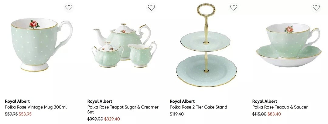 Royal Albert英国顶级骨瓷茶具7.5折热卖！收米兰达可儿合作款 - 3