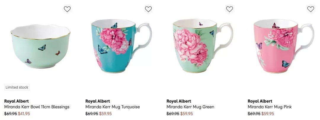 Royal Albert英国顶级骨瓷茶具7.5折热卖！收米兰达可儿合作款 - 6