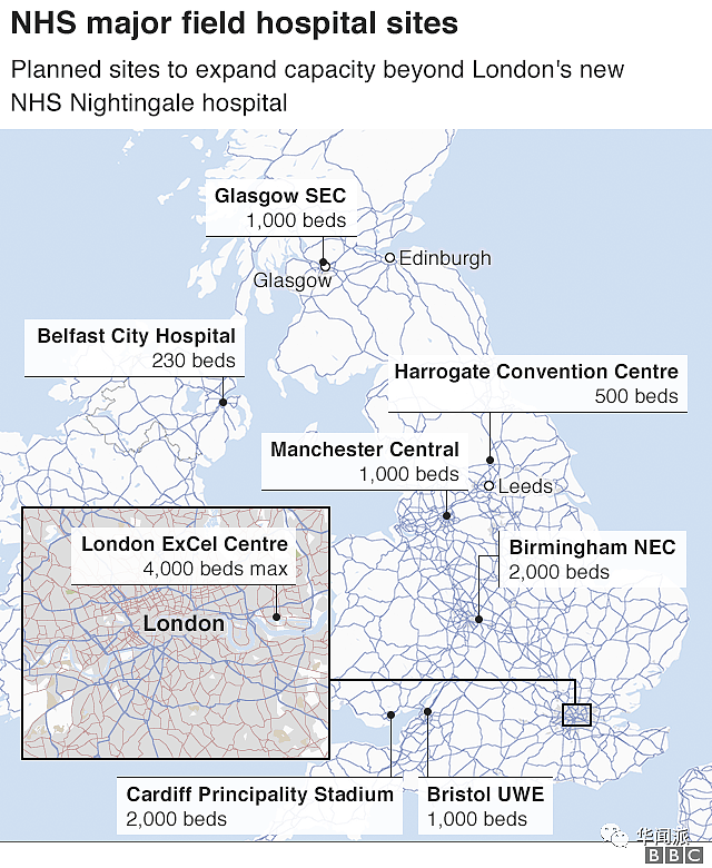 4000病床的英国方舱医院，只收了19人（组图） - 15