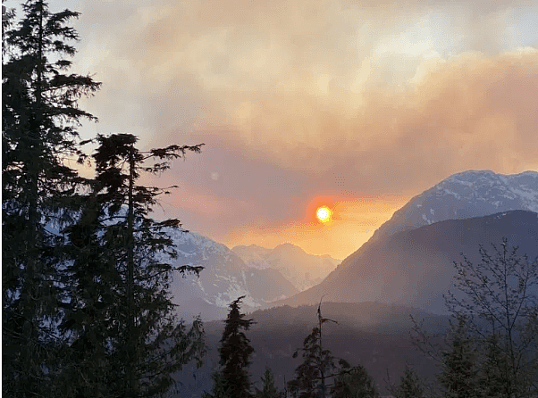 疫情没拐点，Squamish山火又爆发，烟尘漫天！温哥华市民肺快撑不住了！（组图） - 27