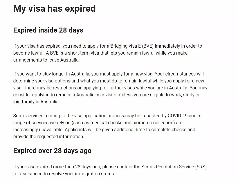 疫情影响下，签证到期不用怕！澳洲各类签证即将到期该怎么办？（组图） - 6