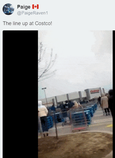 全是人！加拿大Costco再度大排长龙十八弯，排队顾客铺满停车场（组图） - 5