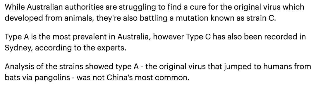 剑桥专家：病毒或非源自武汉，恐早在去年9月开始传播！澳洲病例多为原始病毒，网友: 我可能早就被感染了（组图） - 4