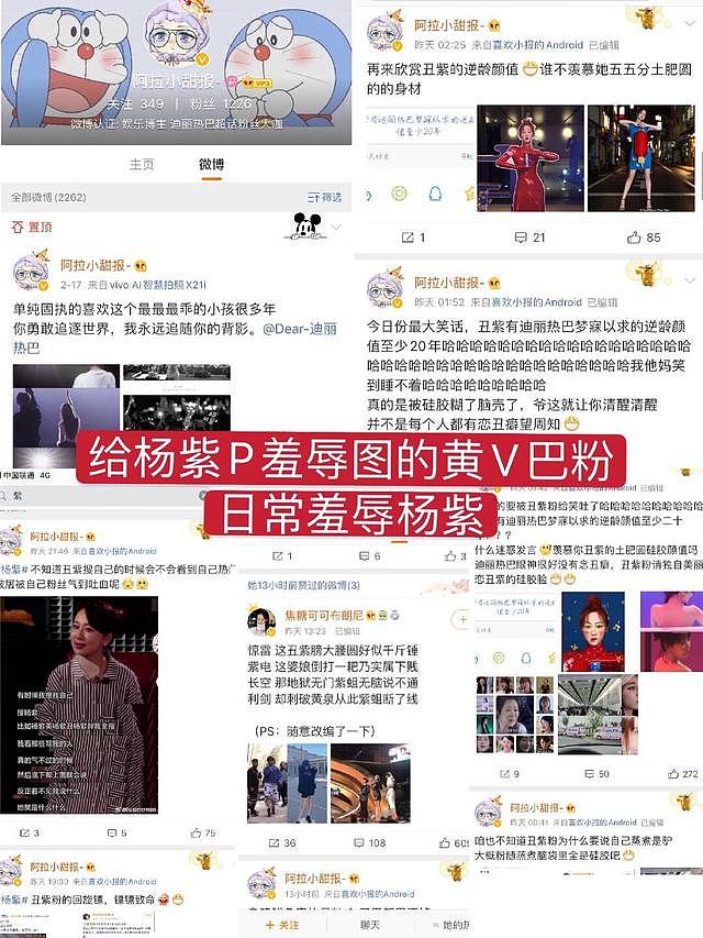 杨紫工作室发声明谴责诽谤者，热巴粉丝晒图反驳，粉丝互掐I（组图） - 7