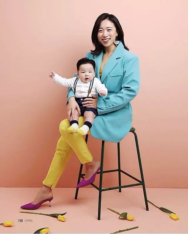 【亲子】37岁韩国女星升级当妈，另类带娃笑喷网友：真的太沙雕了（组图） - 75