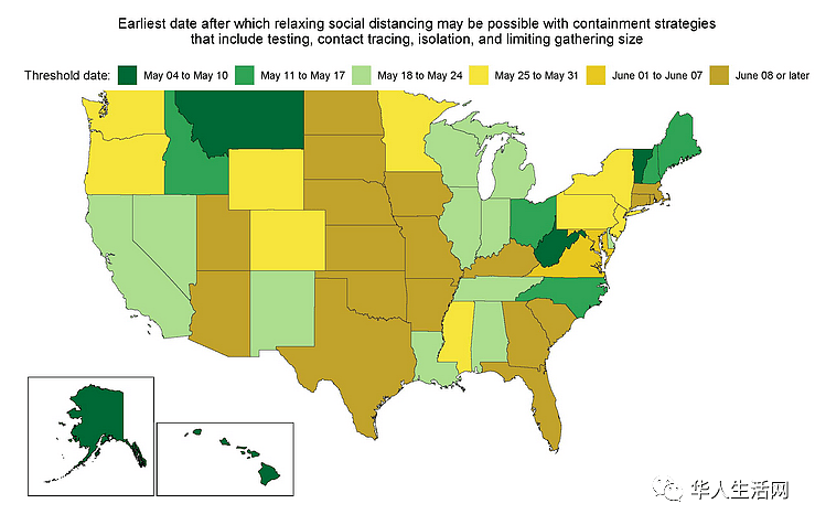 突破88W＋，21%美国人有抗体“不自由，毋宁死”下美各州复工时间线来了（组图） - 15