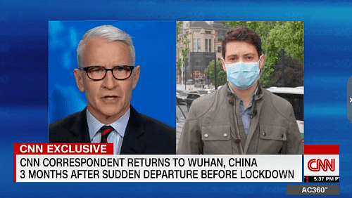 CNN记者重访武汉，中国的“健康码”在美国是无法上线的，网友顿时炸锅（组图） - 2