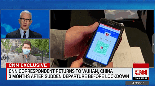 CNN记者重访武汉，中国的“健康码”在美国是无法上线的，网友顿时炸锅（组图） - 6