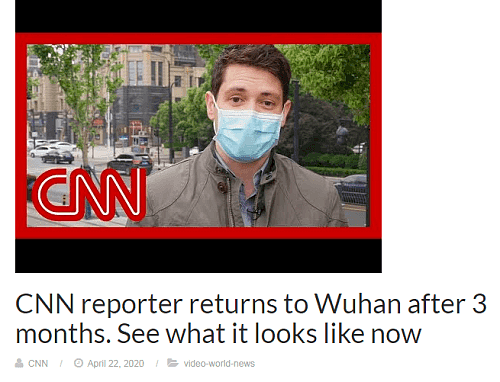 CNN记者重访武汉，中国的“健康码”在美国是无法上线的，网友顿时炸锅（组图） - 1