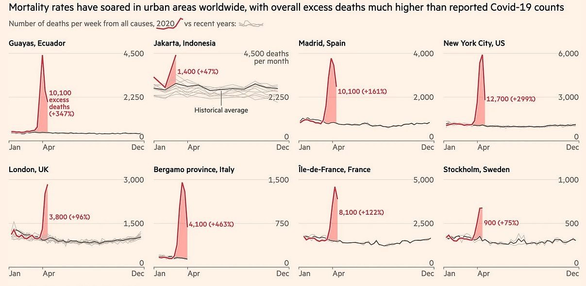 分析疫情期间14国死亡人数，英媒得出一个可怕的结论（组图） - 4