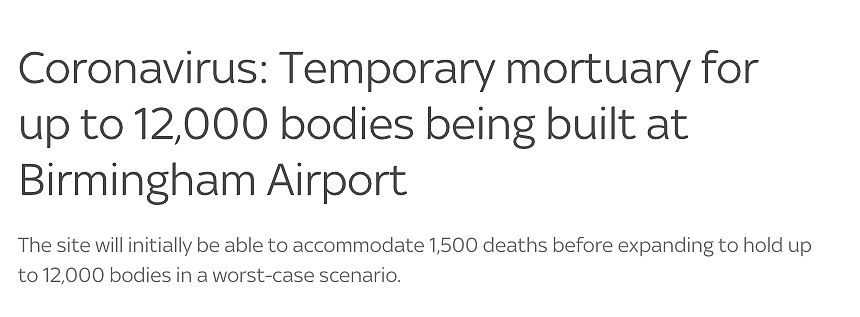存放12000具尸体！国际机场直接变太平间，这个国家的疫情到高峰了？（组图） - 2