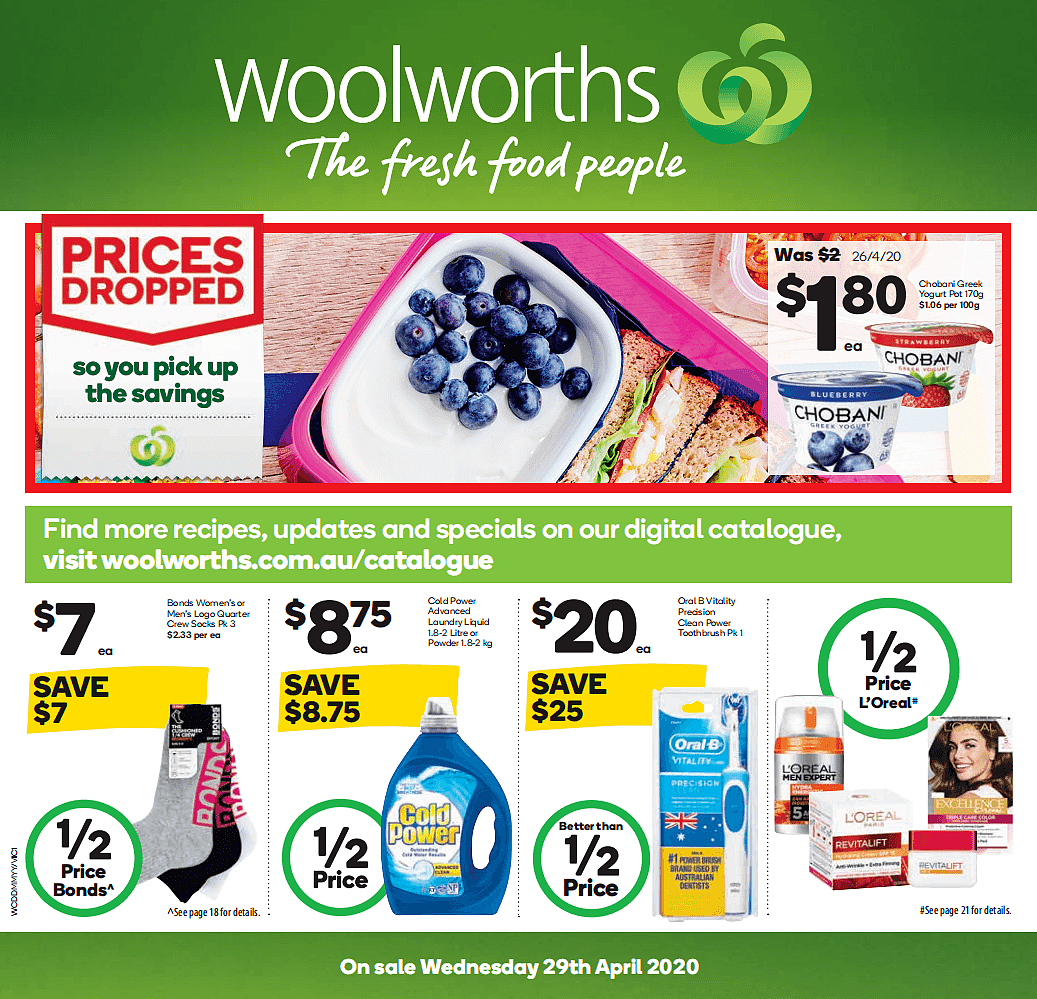 Woolworths 4月29日-5月5日折扣，香肠、春卷半价 - 1