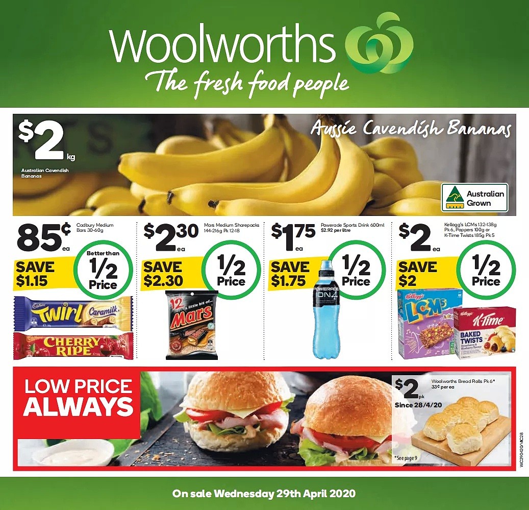 Woolworths 4月29日-5月5日折扣，香肠、春卷半价 - 28