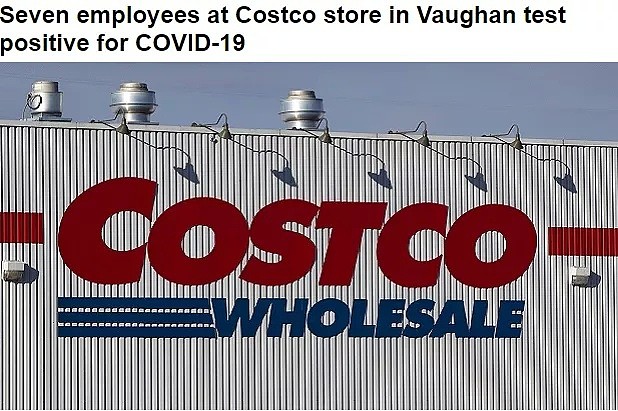 这家Costco7名员工确诊！该市另一家costco8人确诊已重新营业（组图） - 1