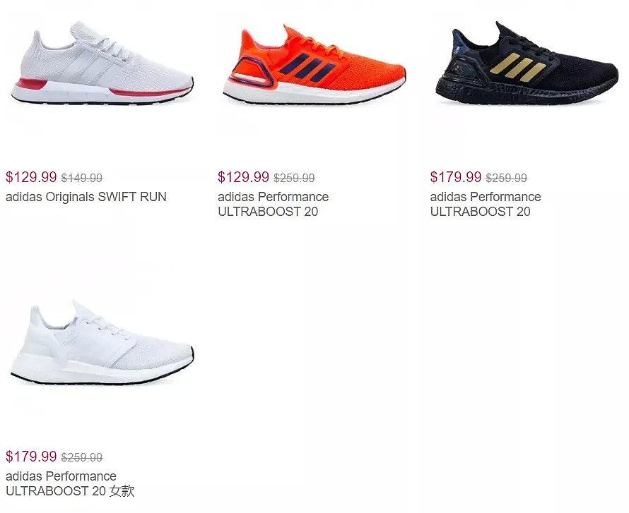 Adidas 经典跑鞋系列限时热促，3.4折起收口碑爆款，$99入Ultraboost - 6