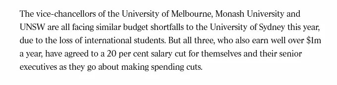 裁员可以，减薪不行！澳洲最高薪校长因不愿削减150万年薪被指责（组图） - 17