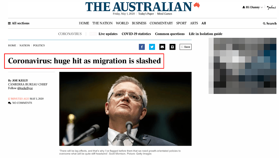 维州不跟？澳总理：移民或暴跌85%，经济雪上加霜！下周五全国有条件解禁（组图） - 3