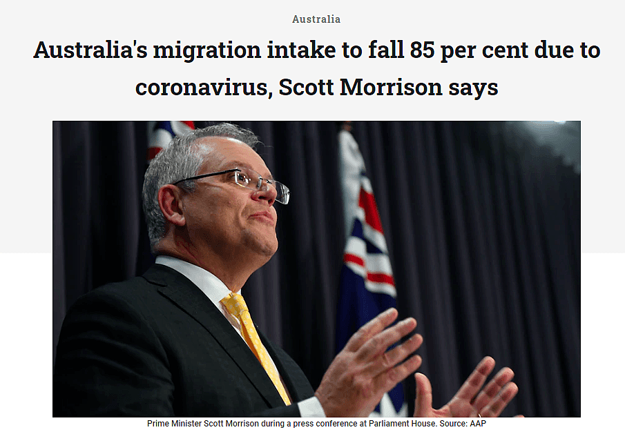 总理：澳洲移民或暴跌85%，经济雪上加霜！政策收紧还是放宽? 下周五有条件解禁（组图） - 4