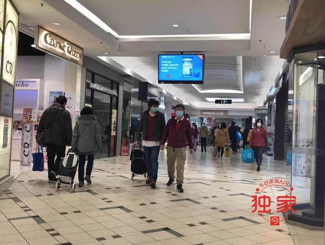 实拍：墨尔本新增13例，CBD和华人区却日渐熙攘！Chadstone排队消费，中国留学生一次屯粮1个月 - 20